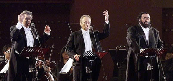 Carreras Domingo Pavarotti