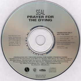 1994 Prayer For The Dying – CDS